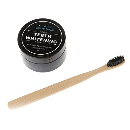 Bamboo Charcoal Toothbrush Set