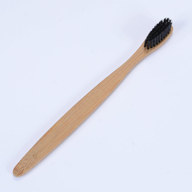 Bamboo Charcoal Toothbrush Set